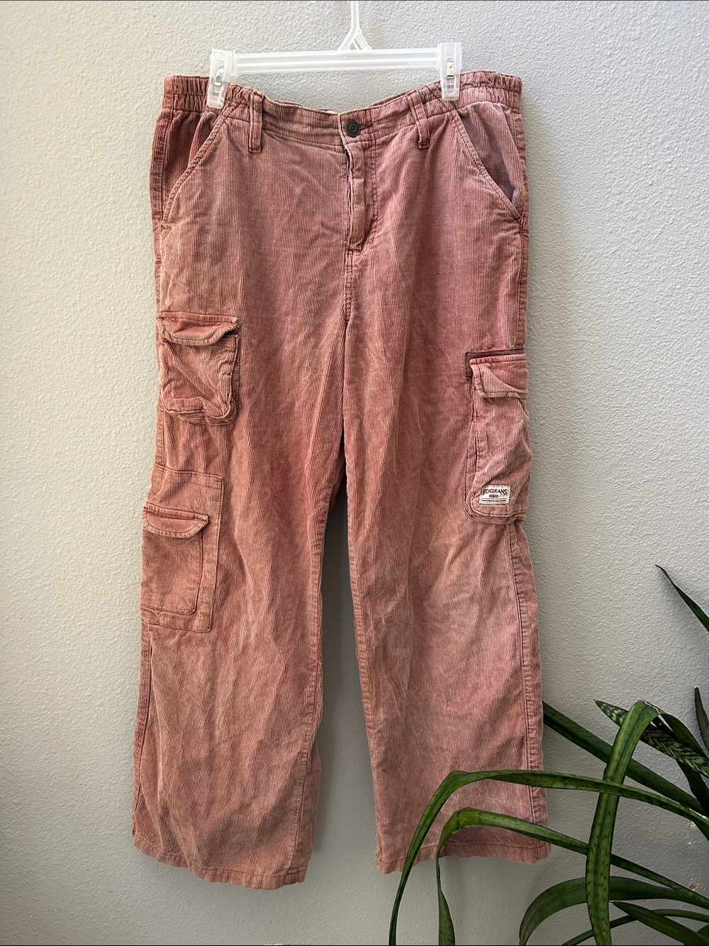 BDG Urban Outfitters Wide Leg Corduroy Cargo Pants XL
